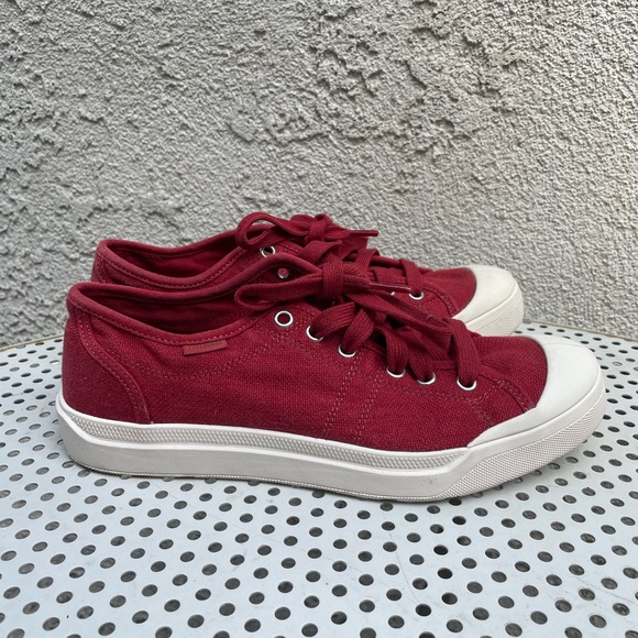 Palladium Pallarue LC Marshmallow Red low Top - Picture 2 of 9